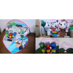 桃太郎【指人形絵本】