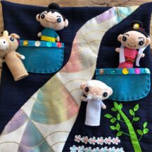 タペストリー＆指人形