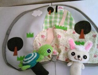 うさぎとかめ【指人形絵本】